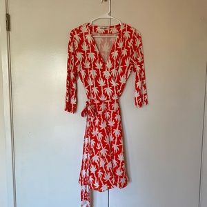 DVF wrap dress